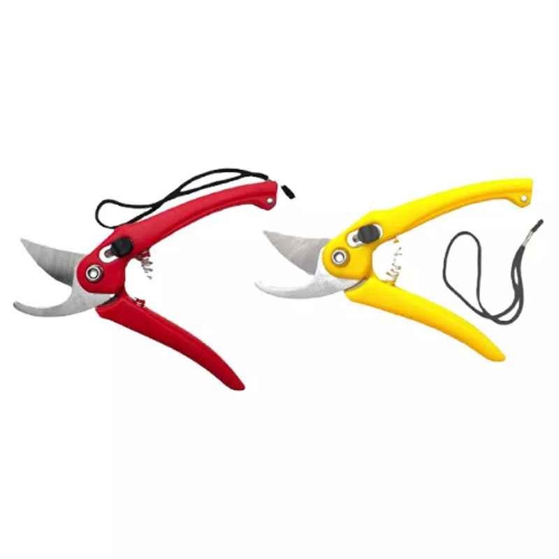 Sky Blue 0.98 inch Iron Bypass Pruner, SBPRUNERMDX0247 (Pack of 2)