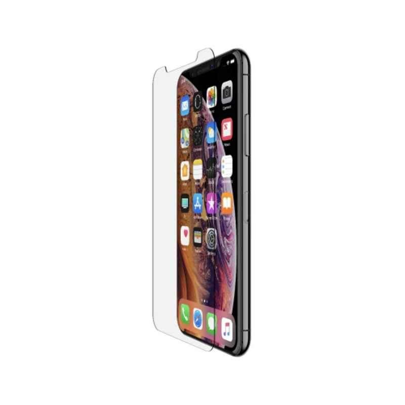 Belkin Screen Force iPhone X Transparent Tempered Glass Screen Protector, F8W861ZZ