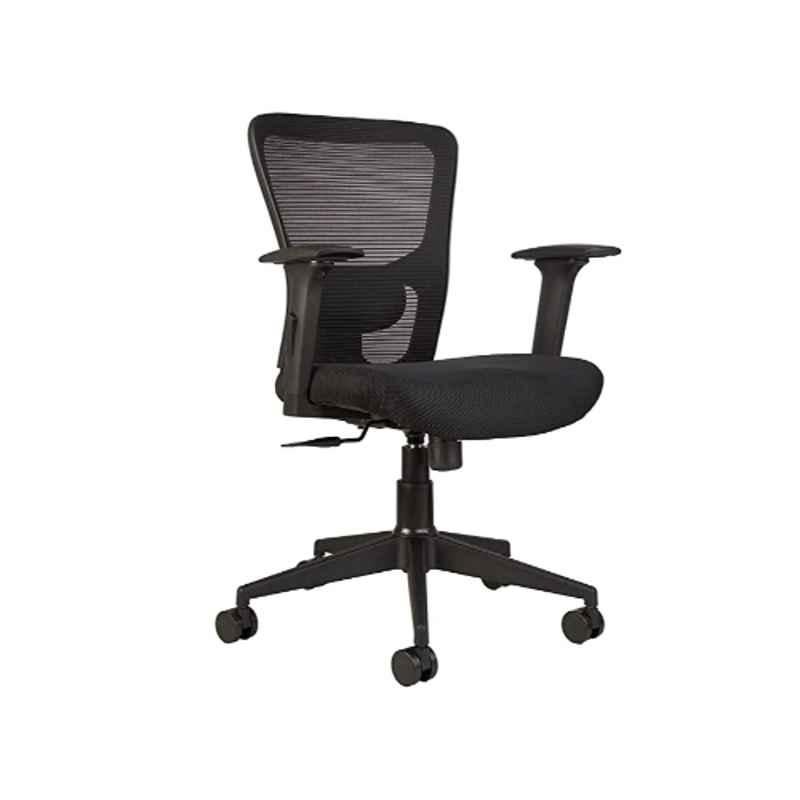 YTT Leo Mesh xxlarge Back Black Ergonomic Chair, CBHKFOC1161