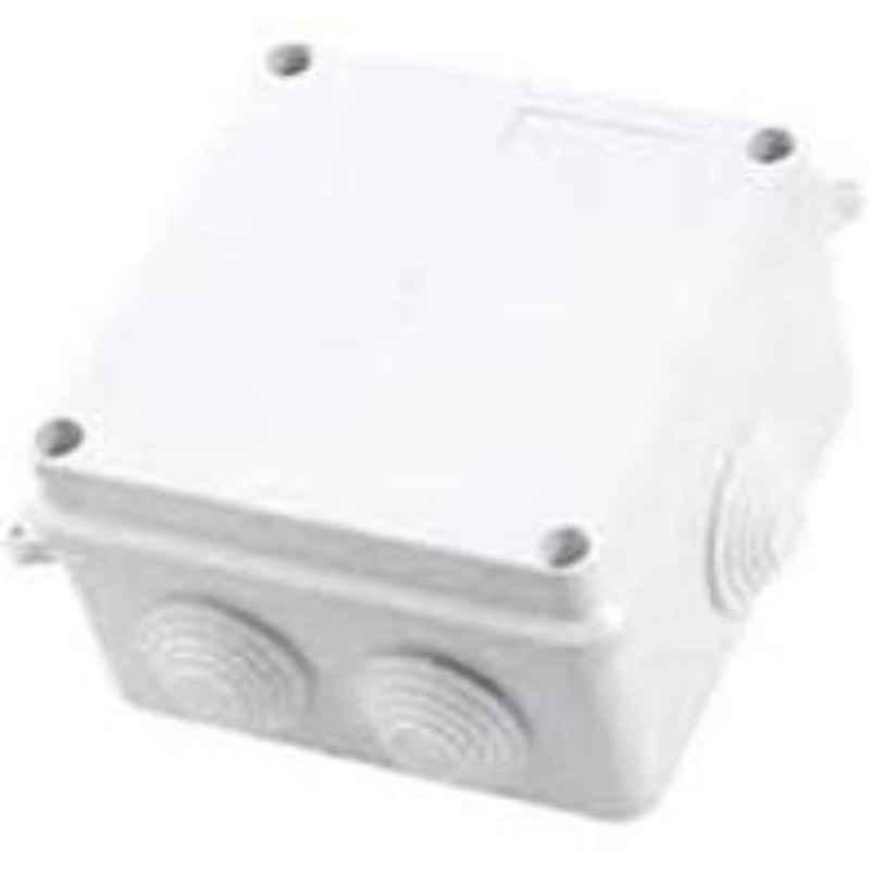 Boxy 3x3 inch PVC White Enclosure Box (Pack of 6)
