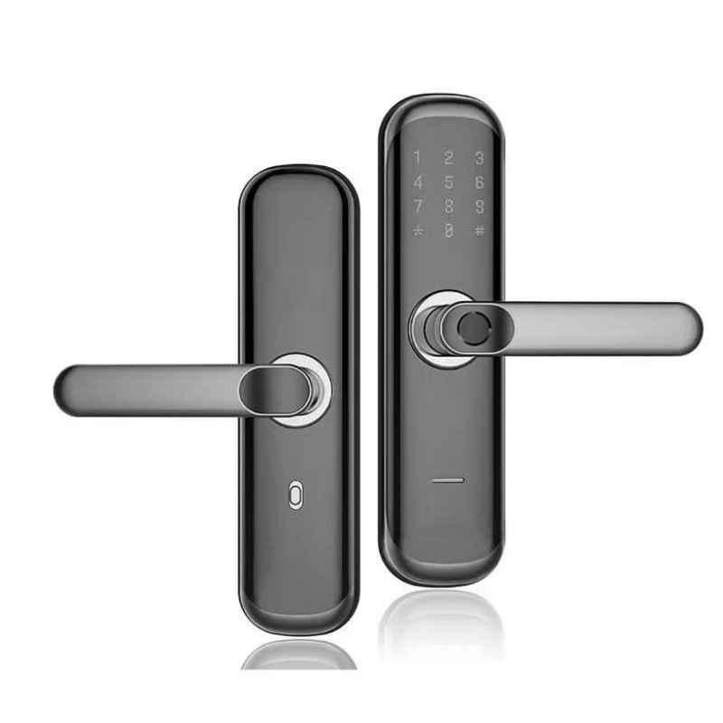 Golens X3 Alloy Steel 5 Ways Access Biometric Black Smart Digital Door Lock