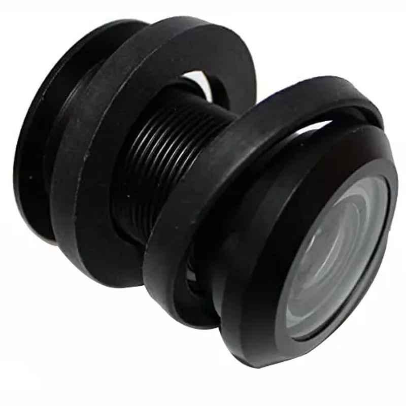 RiseOm 2 inch Brass Black Finish 180 deg Viewing Angle Door Eye, ZY-JXUI-PIJF7UEOR6