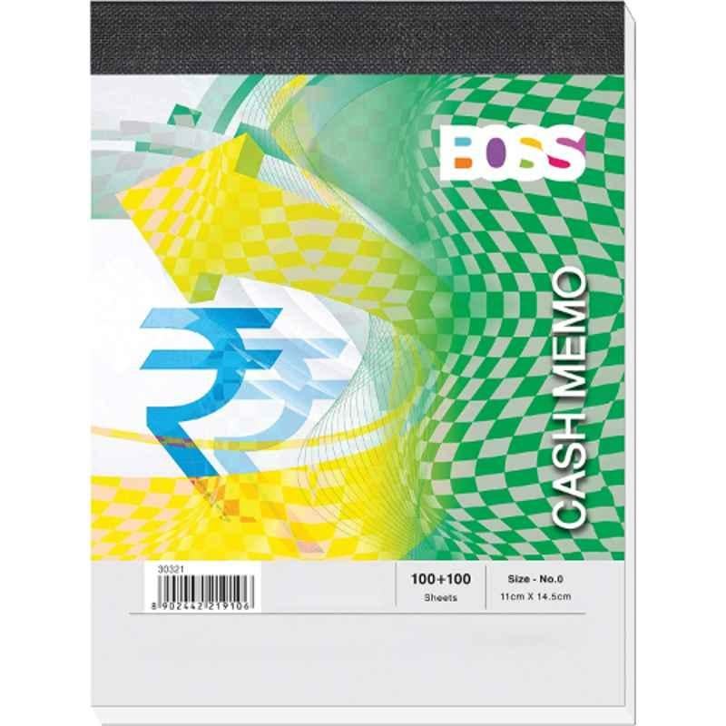 Navneet BOSS 200 Pages Cash Memo Notebook, 30321 (Pack of 5)
