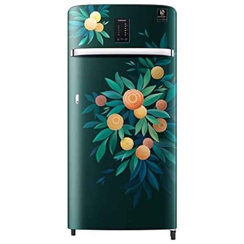 Samsung 189 Litre 5 Star Blossom Green Single Door Refrigerator, RR21C2E25NL/HL