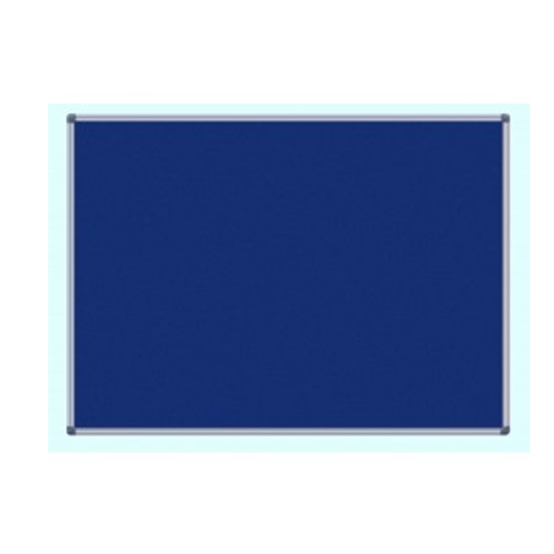 Standard 4x3ft Blue Notice & Pin Up Board