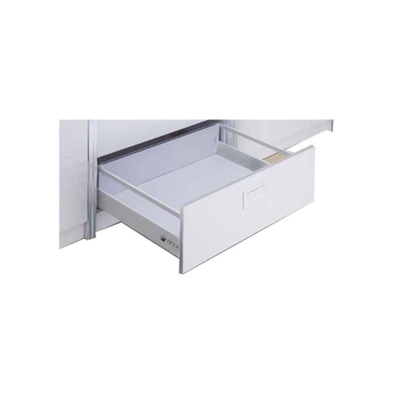 IPSA B Series 18 inch Iron Gray Finish Tandem Box Square Gallery Drawer System With One Bar, 13958