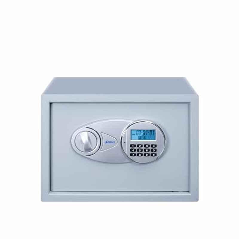 Ozone Tusker-11 16L 250x350x250mm Steel Grey Digital Safe with Pin Code & Key Access
