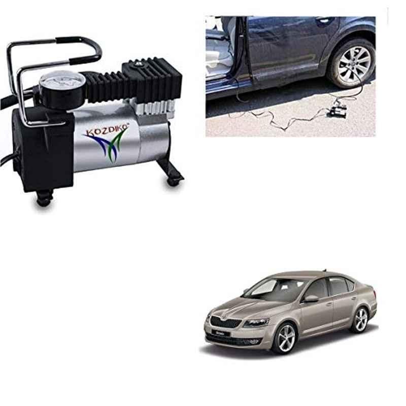 Kozdiko 12V DC Heavy Duty Metal Tyre Inflator for Skoda New Octavia 2013-Present, Tyre_Inflator_D46