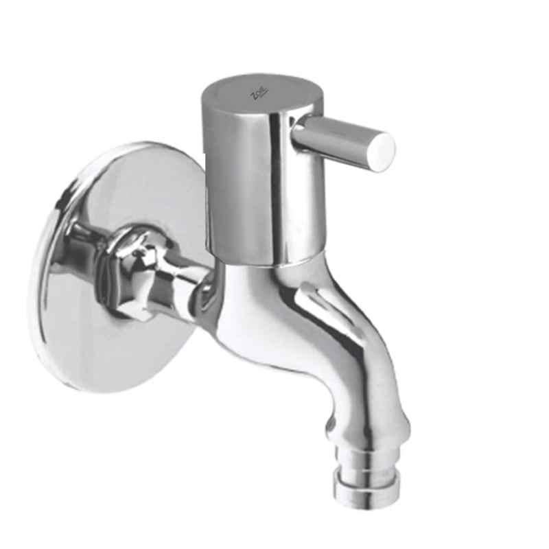 Zoie Mini Brass Silver Chrome Finish Washing Machine Tap, Z20024