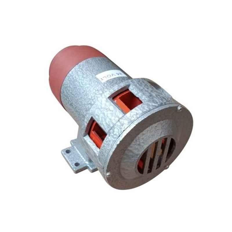 Hanutech 24VDC 1km Steel Silver Battery Operated Industrial Hooter
