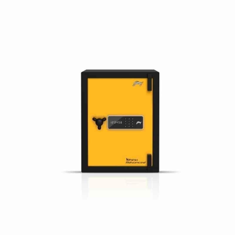 Godrej Rhino Advanced V2 79 Liters Digital Safe Locker with Low Battery Indicator, Master Password, Internal Lighting & Non-Volatile Memory (Tijori)