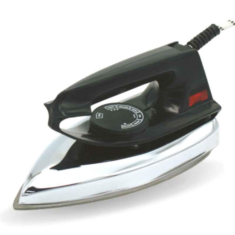 Nissan 750W Plastic Black Automatic Dry Iron, NS011-1