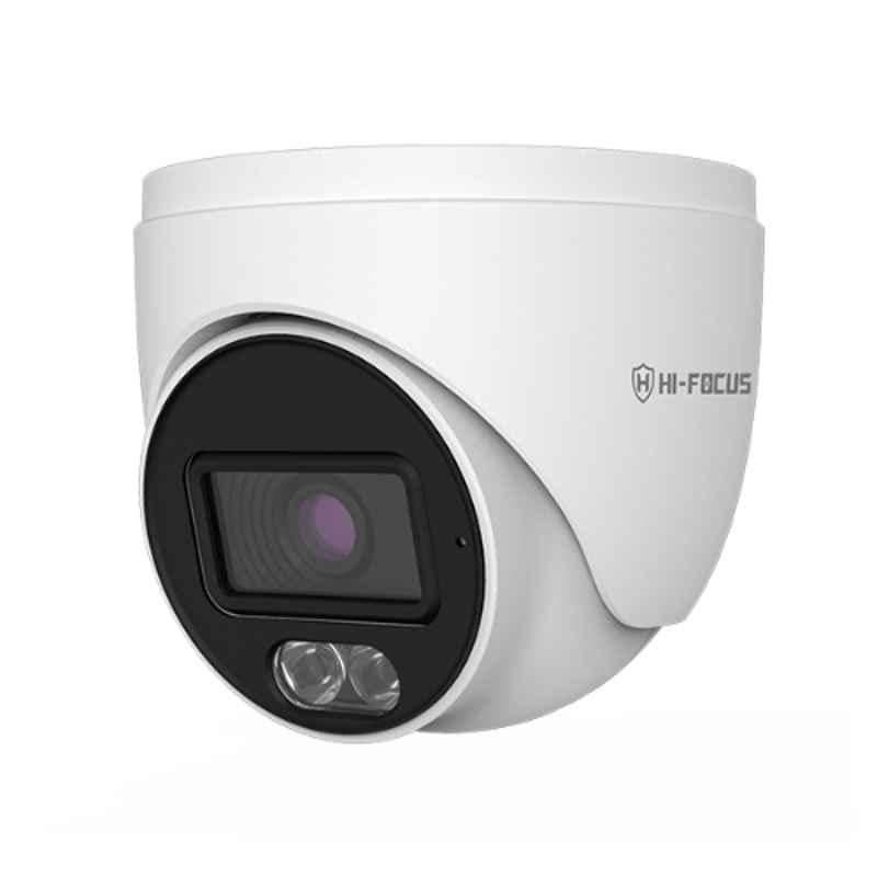 HI Focus 5MP Analog Colorized Dome HD Indoor Camera with 3.6mm Fixed Lens & 20m IR Distance, HC-DS5500N2A-P-LED