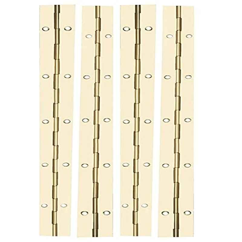 Screwtight 23.5 inch Iron Continuous Cabinet Butt Hinge, S170802EB-4 (Pack of 4)