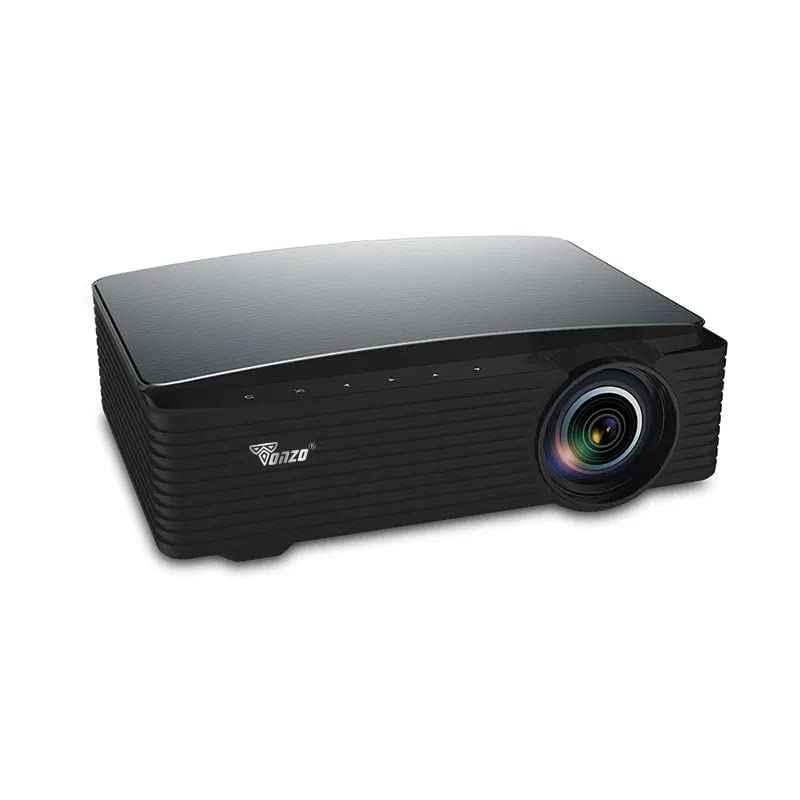 Tonzo LS 855 8500lm Android FHD WiFi Bluetooth Portable LED Projector 1080p Native 4K Support|USB & HDMI|Auto Focus|300'' Screen|1 Year Warranty