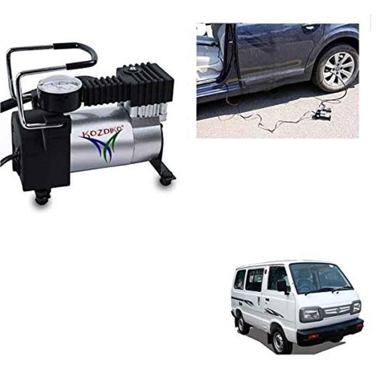 Kozdiko 12V DC Heavy Duty Metal Tyre Inflator for Maruti Suzuki Omni, Tyre_Inflator_D98
