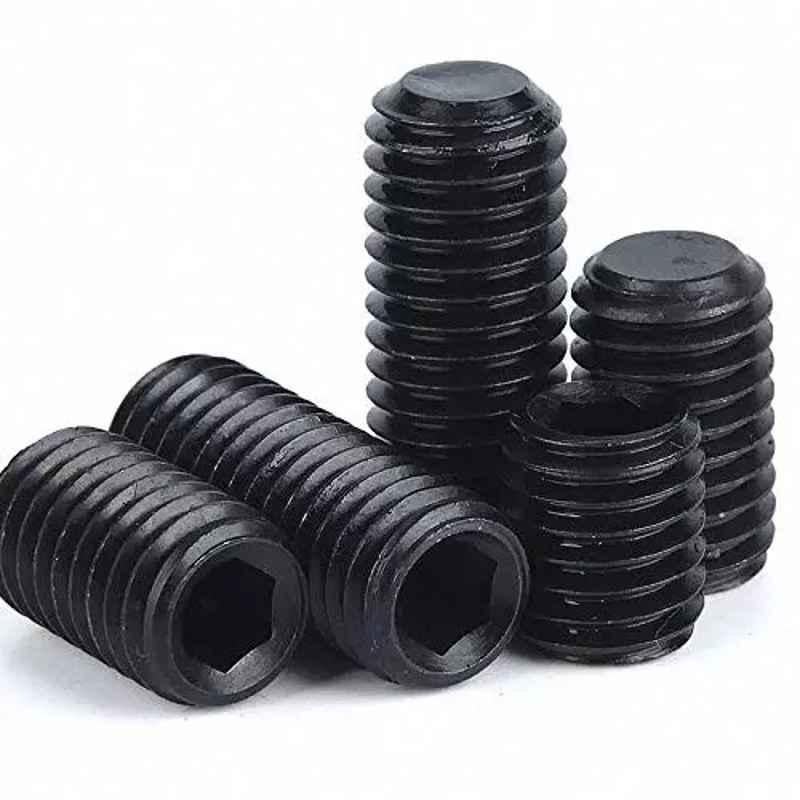 Rpi Shop M5x35mm Full Thread Hex Head Allen Grub Socket Screw (Pack of 100)