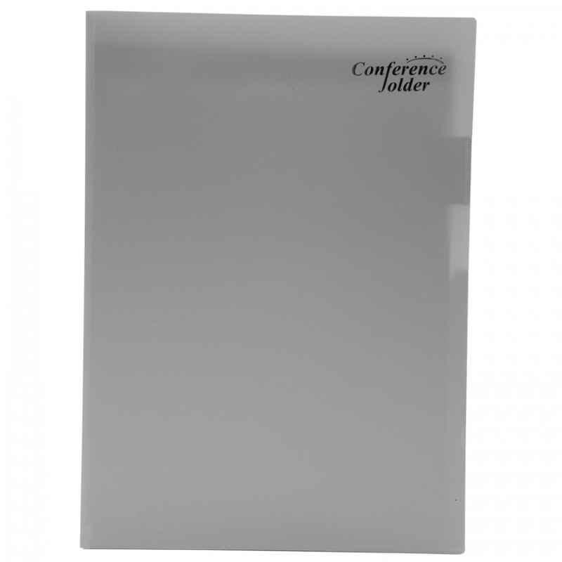 Solo A4 Grey Conference Folder, CC109 (Pack of 10)