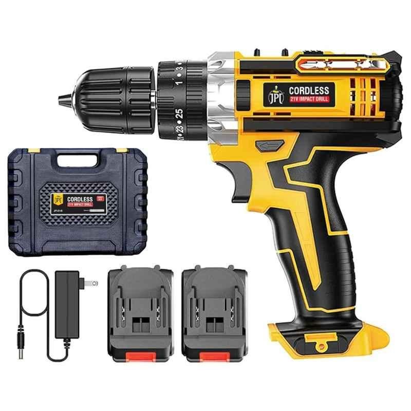 JPT 21V 10mm 1400rpm Cordless Impact Drill Drivers, JPT-21-ID