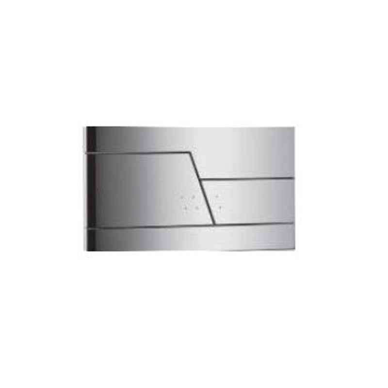 Bravat Glacier Chrome Dual Flush Plate for Concealed Tank, BAP-001