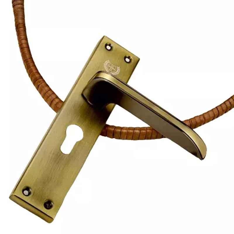 Harrison Collecte DE Chroma May Bach 250mm Stainless Steel Antique Finish Mortise Lock Set with Handle, 95543