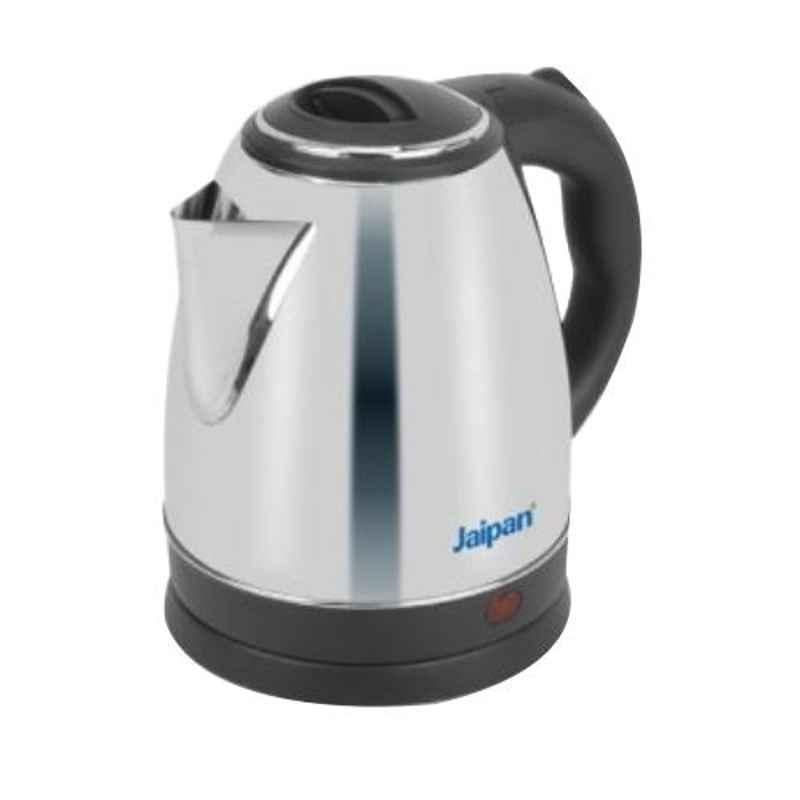 Jaipan 1500W 1.7L Black & Silver Electric Kettle, JEK-1500