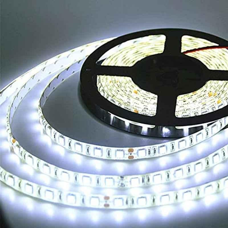 RSCT 50W 4m ABS White Fall LED Strip Ceiling Light for Decorations with Adapter, â€Ž2835-12