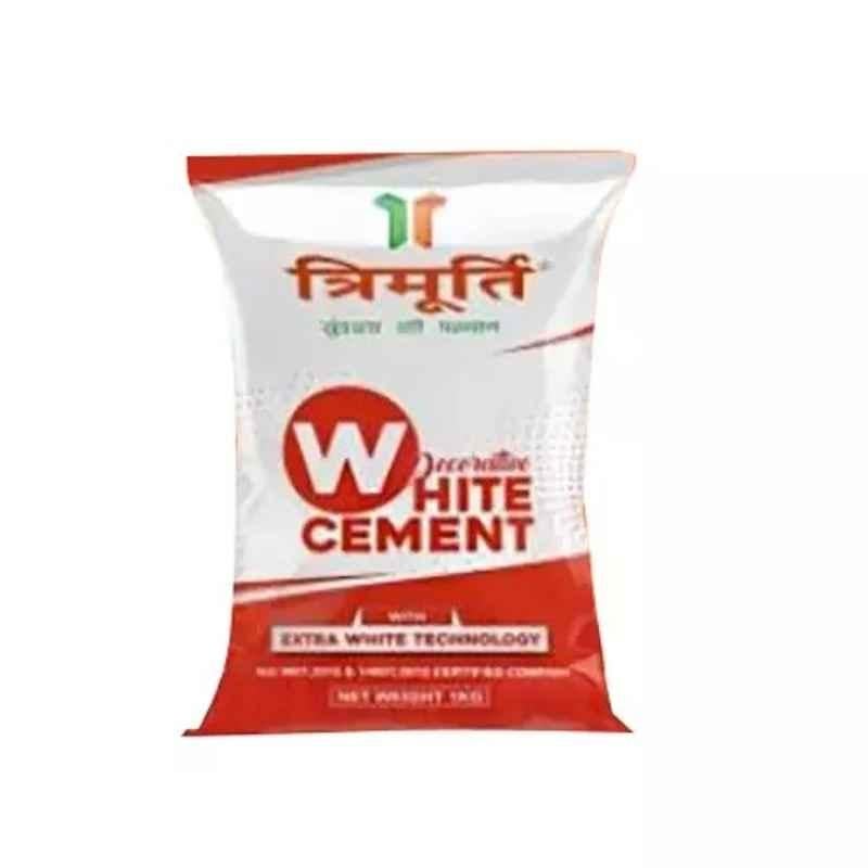 Trimurti 1kg White Decorative Cement, DWC1KG