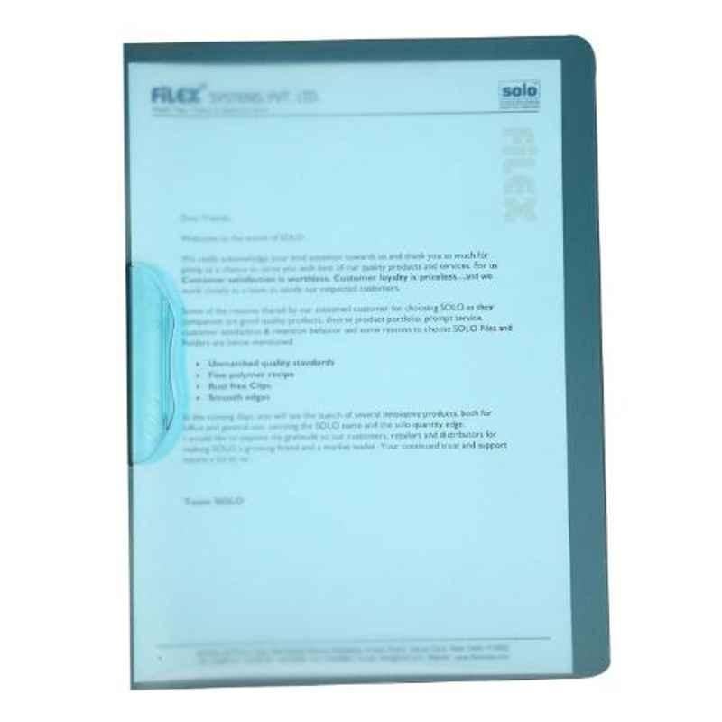 Solo Full Scape Swing Clip Blue Report Cover, RC611 (Pack of 60)