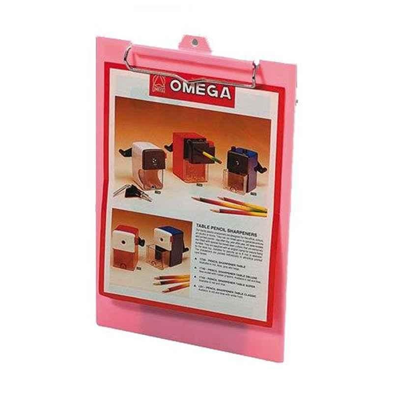 Omega Pastel Pink Student Board Clip, 1711