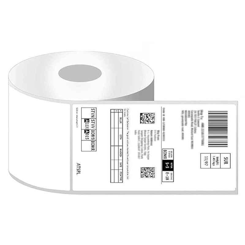 Goodsprime 100x150mm White Thermal Blank Shipping Label Roll, GPTC100150
