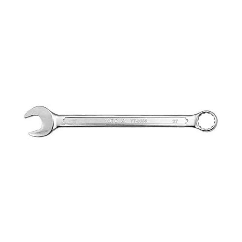 Yato YT-0356 27mm Alloy Steel Satin Finish Combination Ratchet Wrench