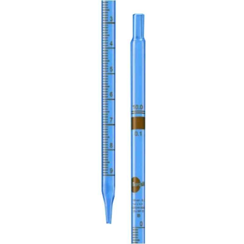 Borosil 1ml Class B Serological Pipette, 7080P11