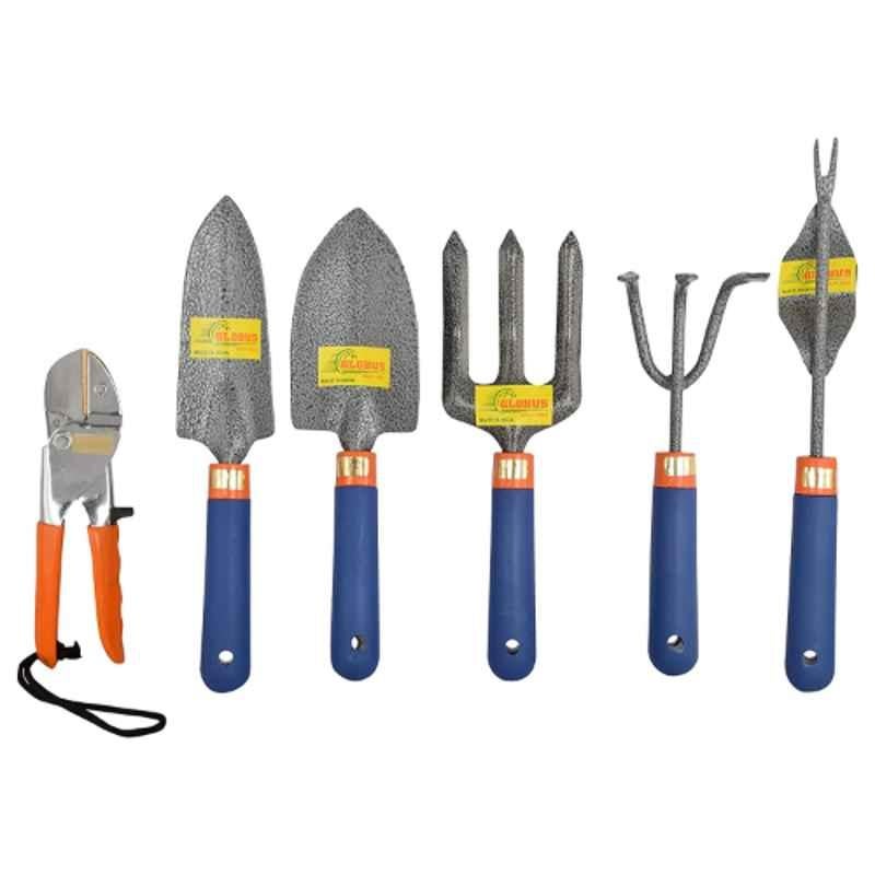 Globus 8 Pcs Metal Garden Tool Set for Gardening, GGT-928