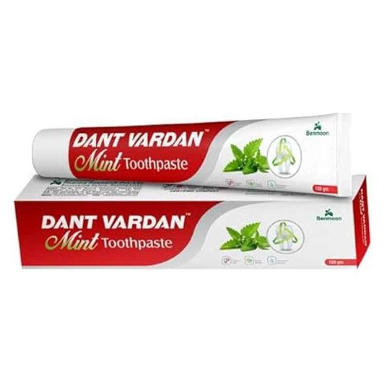 Benmoon 100g Dant Vardan Mint Toothpaste, BDVM