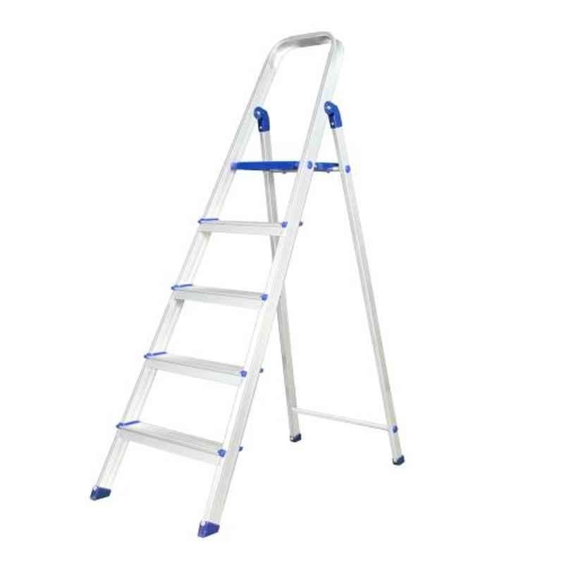 Alnico 150kg 5 Steps Aluminium Alloy Ladder with 7 Years Warranty, BFSL 5