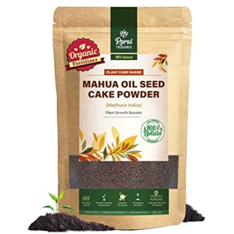 Rural Treasures 800g Mahua Oil Seed Cake Powder Fertilizer