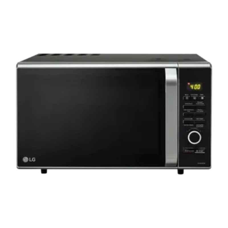 LG 28 Litre 1950W Black Charcoal Convection Microwave Oven with Intellowave & Charcoal Technology