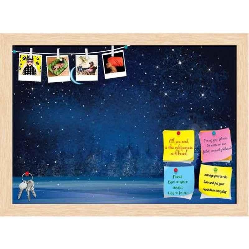 ArtzFolio 42.2x30.5x1cm Natural Brown Printed Bulletin Notice Pin Soft Board, AZSAO48258630BLB_FR_L_01_NB