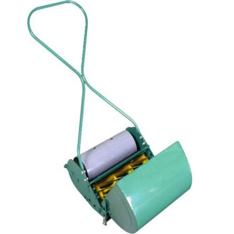 Unison Golfer 16 inch Mild Steel Green Manual Lawn Mower with 10 Blades Cutting Cylinder