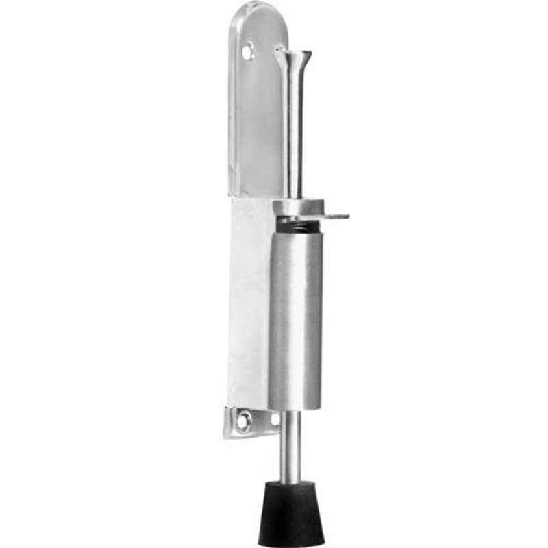 Nixnine Stainless Steel Foot Operated Floor Door Stopper with Rubber, SRNG_A-601_1PS