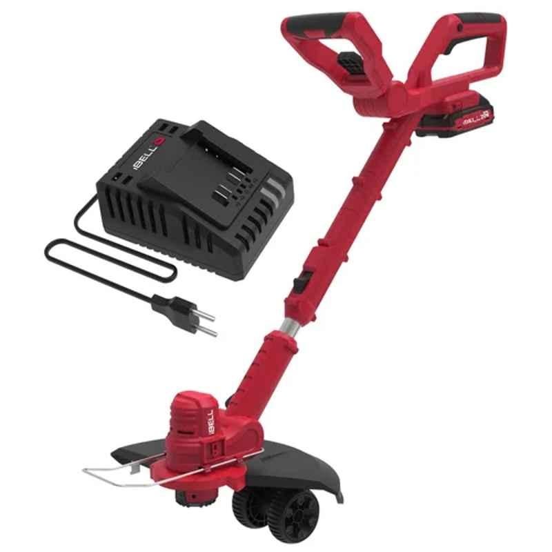 IBELL One Power 20V Red Cordless Brush Cutter with 4Ah Battery & Charger, CB30-78