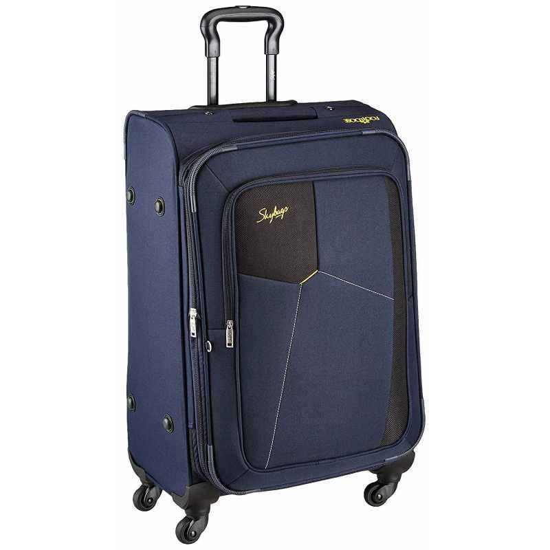 Skybags Footloose Rubik Polyester 580mm Blue Trolly Bag, STRUW58EBLU