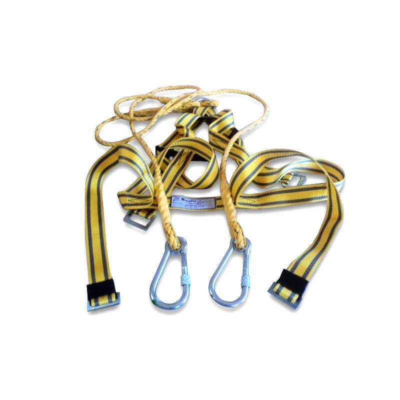 Heapro Double Lanyard Carabine Eye Hook Safety Harness, YDL0022