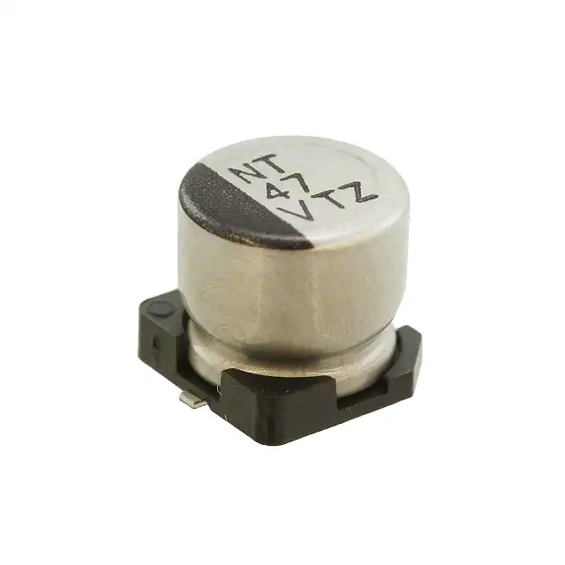 RUBYCON 47ÂµF 35V SMD Radial Aluminum Electrolytic Capacitor, 35TZV47M6.3X6.1