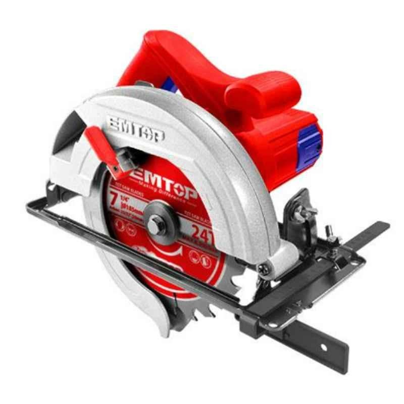 EMTOP 1400W 185x20mm Circular Saw, ECSW1852