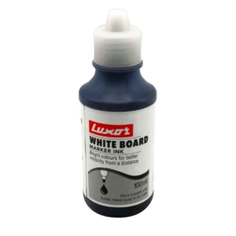 Luxor 100ml Blue White Board Marker Ink, 1877 (Pack of 50)