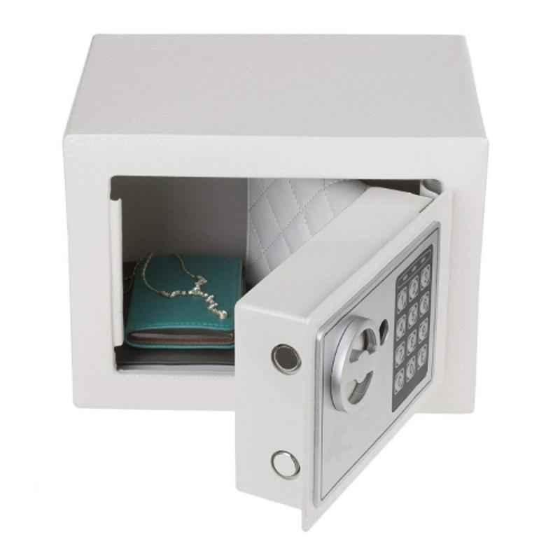 Gobbler GS170L Light Grey Digital Electronic Safe Locker Box for Home and Office for Jewellery Money Valuables