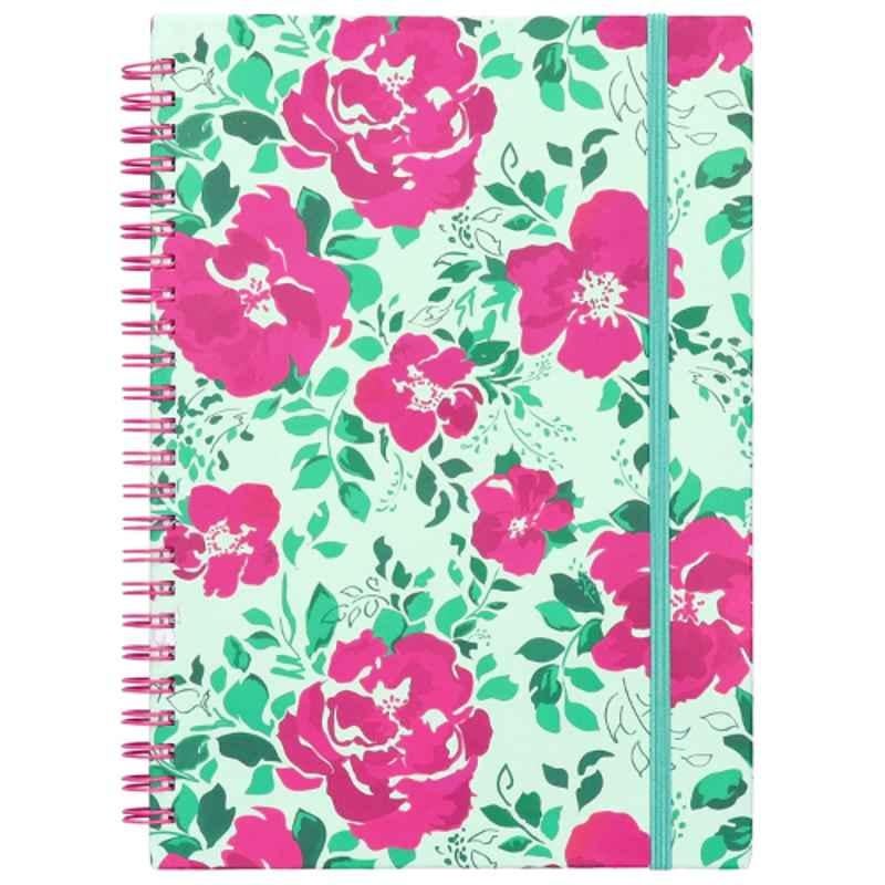 Navneet Youva 160 Pages Assorted Colour Wiro Bound Notebook, 21493