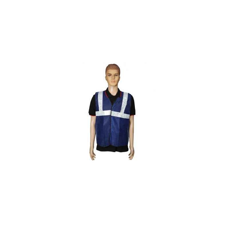 Star 2 inch XXL Net Type Blue Reflective Safety jacket, KL-2NB